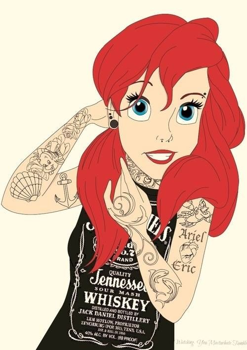 Disney Tattoo - La petite sirène - TattooViral.com | Your Number One ...