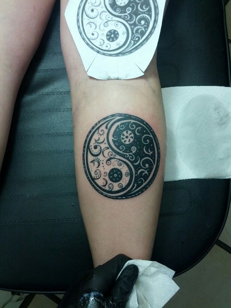 Yin yang symbol tattoo meaning