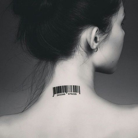 Placement Ideas For Graphic Barcode Tattoos - YouTube
