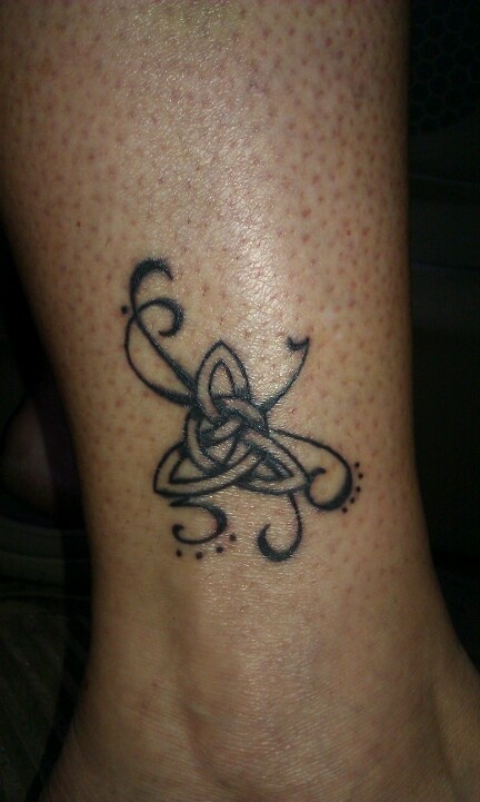 Meaningful Tattoos Ideas - My first tattoo - Celtic Trinity and knot ...