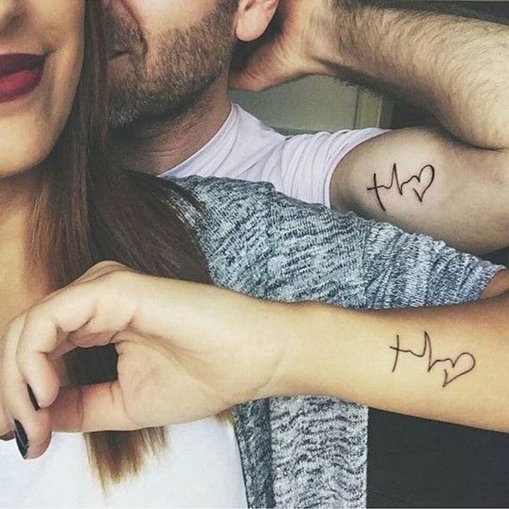 Couple Tattoo Tatouage Couple Original 70 Idées Pour Passer Sous L