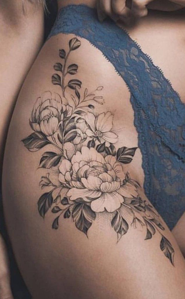 Women Tattoo - 30 Trending Thigh Tattoo Ideas ...