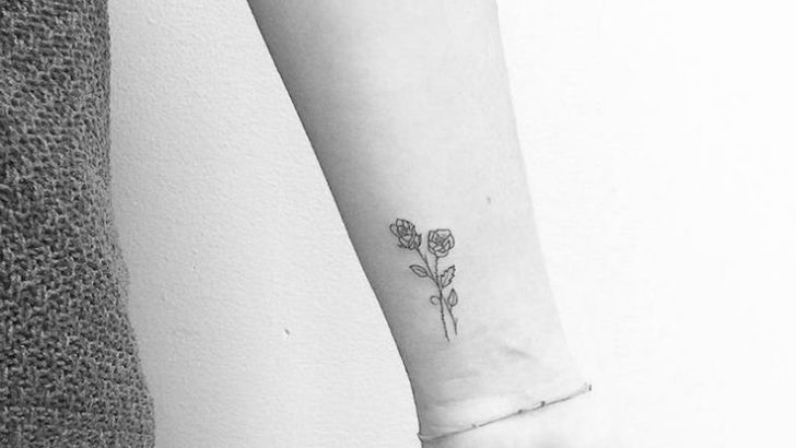 Tiny Tattoo Idea - Fine line flower tattoos on the left wrist. Tattoo ...