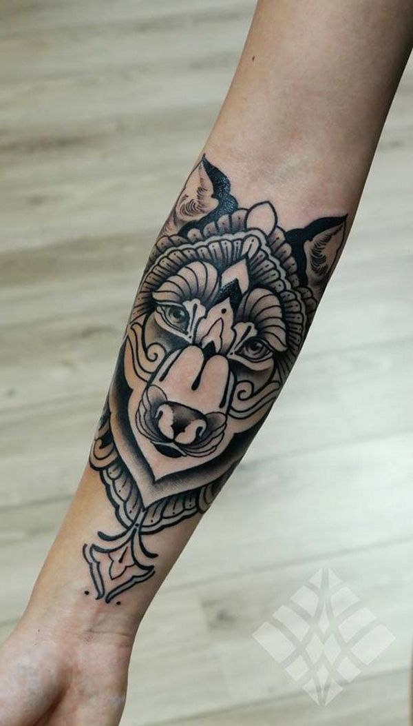 Wolf Arm Sleeve Tattoo Ideas New Tattoo Zone