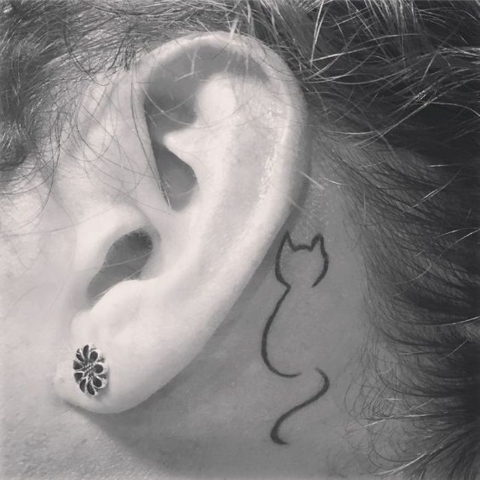 Tiny Tattoo Idea 55 Des Meilleures Idees Tatouage Oreille Et Sa Signification Tattooviral Com Your Number One Source For Daily Tattoo Designs Ideas Inspiration