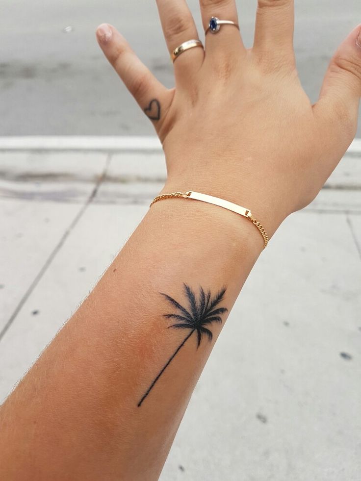 Tree Tattoo - My palm tree tattoo made in Miami ! Grove Ink Tattoo ...