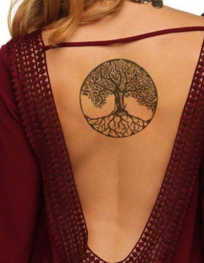 Tree Tattoo - Tatouage dos arbre - TattooViral.com Your Number One source f...