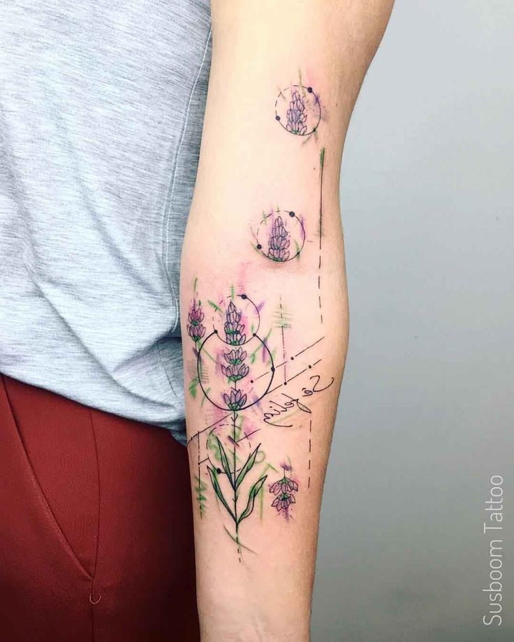 Tattoos Gallery: Flower Tattoos Minimal