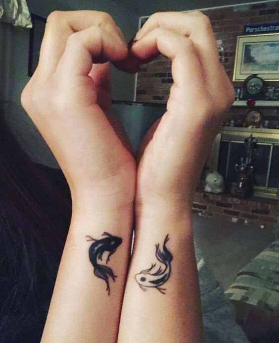 Couple Tattoo 30 Meaningful Couples Small Tattoo Ideas And