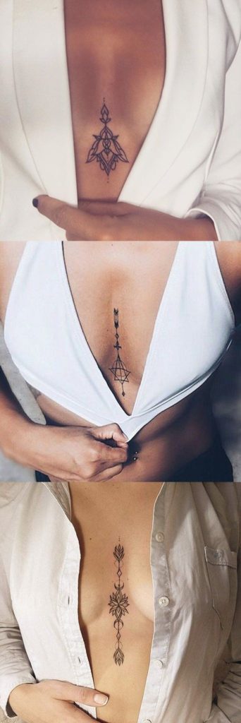 Couples Tattoos Ideas 30 Sternum Tattoos That Will Have All The Heads Turning Tattooviral Com Your Number One Source For Daily Tattoo Designs Ideas Inspiration