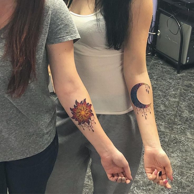 Friend Tattoos 50 Meaningful And Beautiful Sun And Moon Tattoos Tattooviral Com Your Number One Source For Daily Tattoo Designs Ideas Inspiration