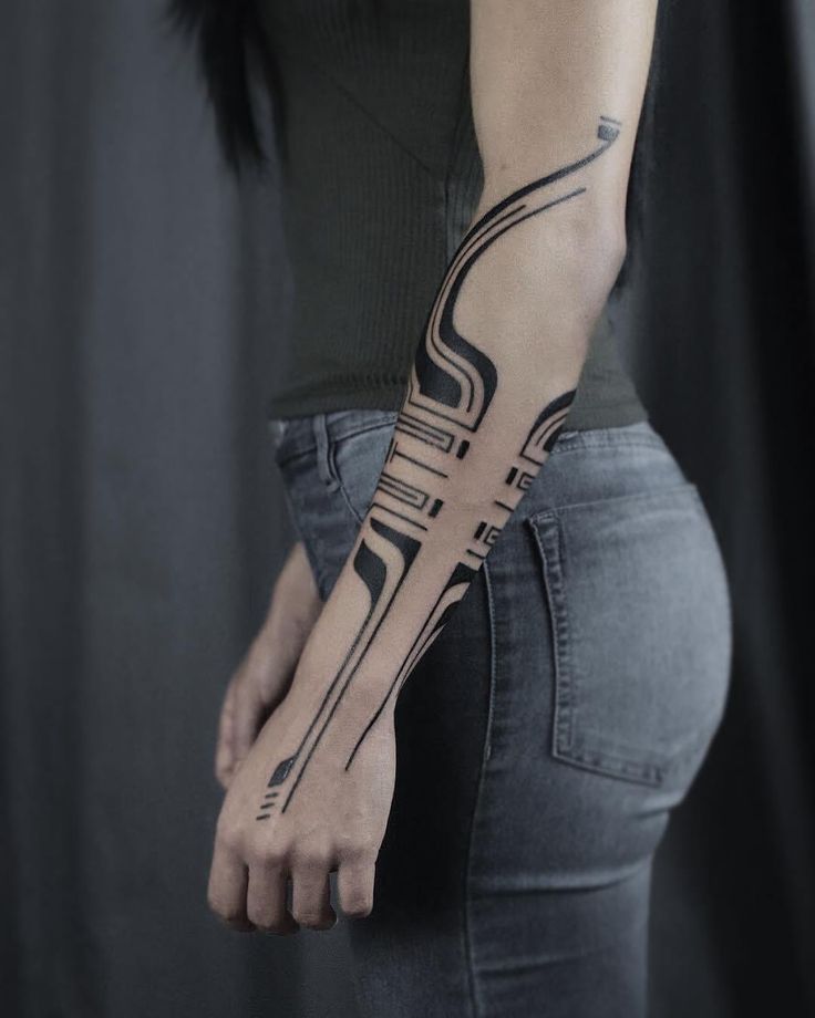 Geometric Tattoo Futuristic Tattoos of Williams TattooViral