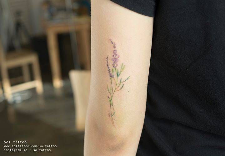 Lavender Arm Wrap Tattoo by Yok Genabe of Tattoo Nebula (PH) : r/tattoos