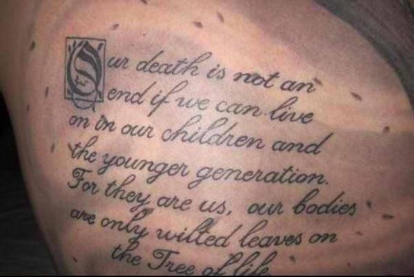 86 Free Tattoo Quotes About Death HD Tattoo Photos