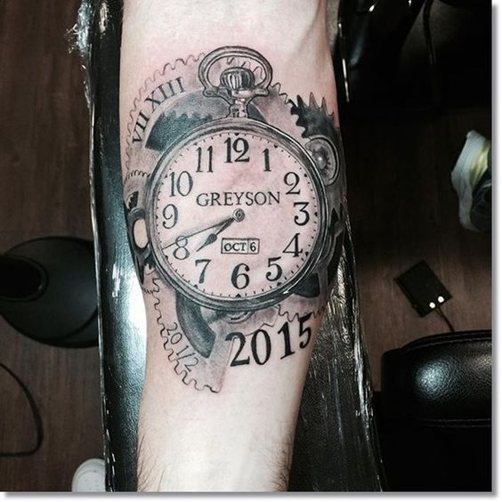 770+ Free Download Tattoo Ideas Clock HD Tattoo Images