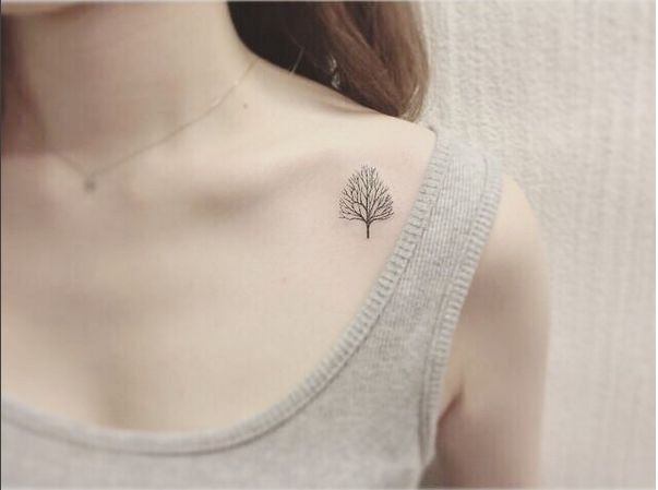 Small Tree Tattoo Tattoo Image Collection