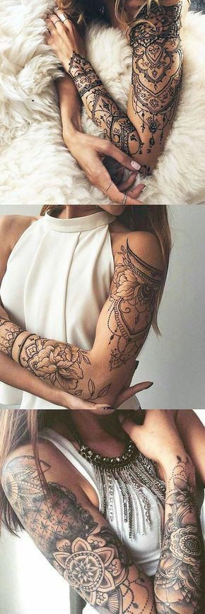 Disney Tattoo Lotus Arm Sleeve Tattoo Ideas For Women At Mybodiart Com Tribal Mandala Arm Bicep Tatt Ad Sleevetattoos Tattooviral Com Your Number One Source For Daily Tattoo Designs Ideas