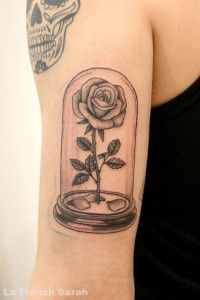 Disney Tattoo Tatouage Rose De La Belle Et La Bete Beauty And The Beast Rose Tattoo Tattooviral Com Your Number One Source For Daily Tattoo Designs Ideas Inspiration