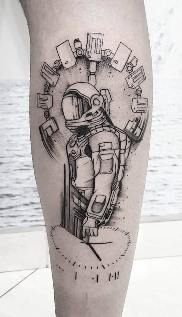 Geometric Tattoo - Tatuagem interstellar: Interestellar tattoo; Movie