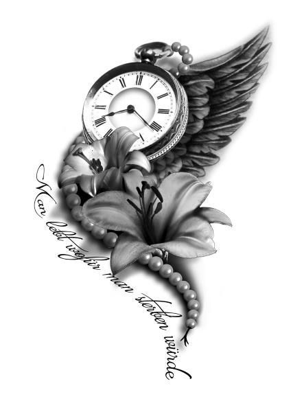 1010+ Free Download Tattoo Inspiration Clock Idea Tattoo