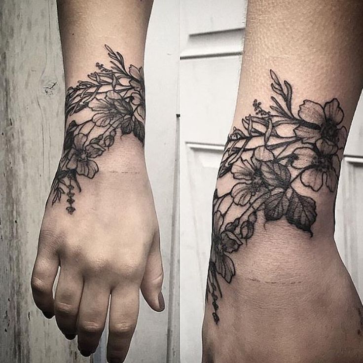 Body - Tattoo's - Loving the placement of this floral ...