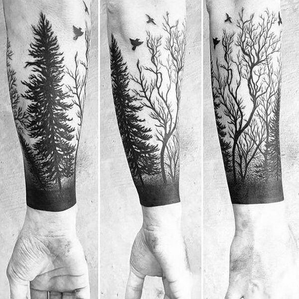 101 Forest Tattoo Designs for Men [2024 Inspiration Guide] | Forest tattoo  sleeve, Forest tattoos, Tattoos
