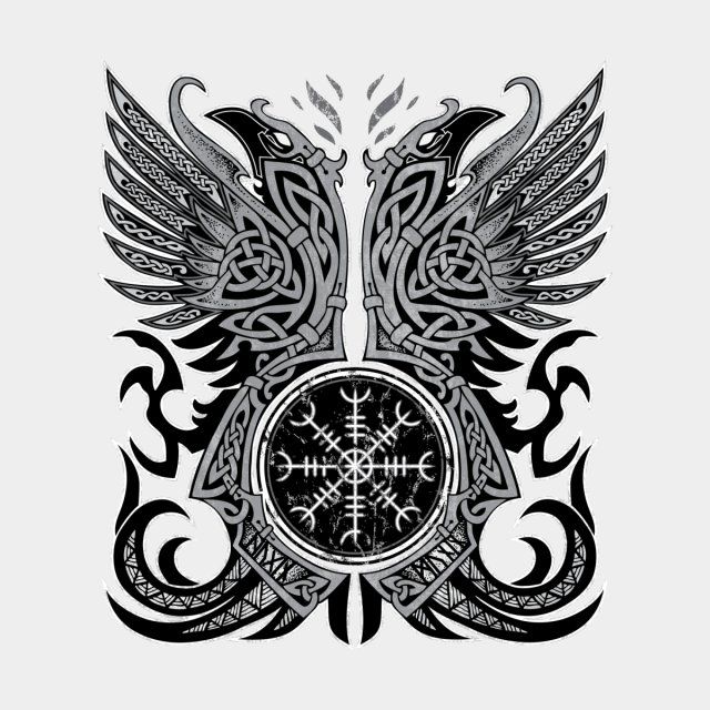 Tattoo Trends - Huginn & Muninn, Odin's Ravens - TattooViral.com | Your ...
