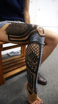 Tattoo Trends - Interview: Yusk Imai’s Monochrome Bodypainting Project ...