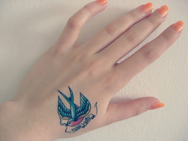 Tattoosday (A Tattoo Blog): Andrea's Pigeon Takes Flight
