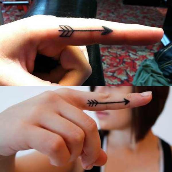 Double Arrow Tattoo⏫ | Small arrow tattoos, Arrow tattoo, Face tattoos