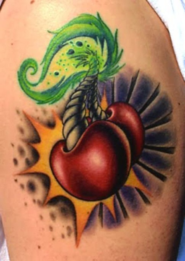 50 Delicious Fruit Tattoo Designs