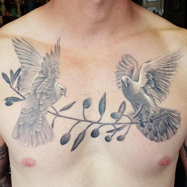 Pigeon Tattoo on Arm