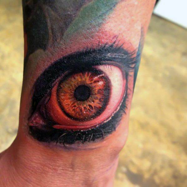 Wrist Realistic Eye tattoo by Goran Petrovic - Best Tattoo Ideas Gallery