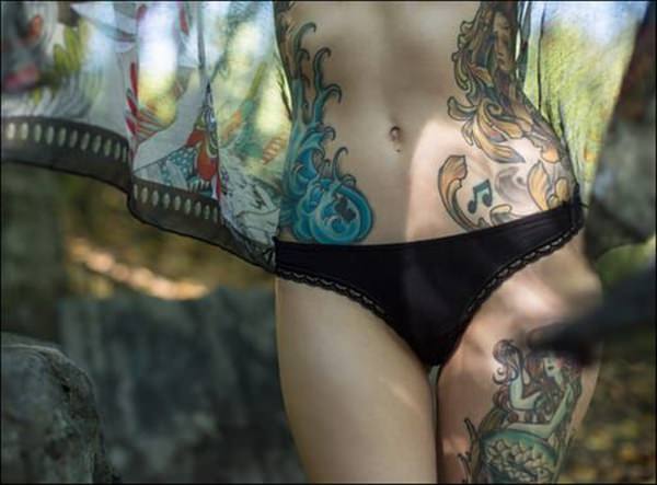 Amazon.com : Roarhowl Lace Tattoos, Large Sexy Temporary Tattoo Set,  Temporary Tattoos For Women, Belly Back Waist Thigh Body Art Fake Tattoos  (Set 2) : Beauty & Personal Care