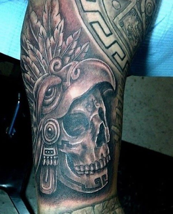 aztec eagle warrior tattoos