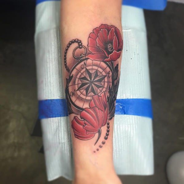 tattoo compass 188