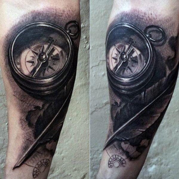 tattoo compass 153