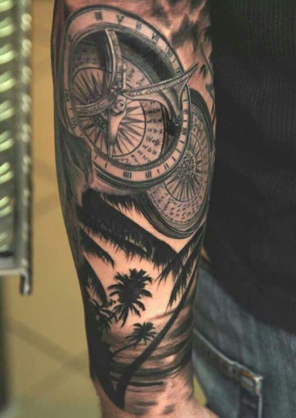 tattoo compass 185
