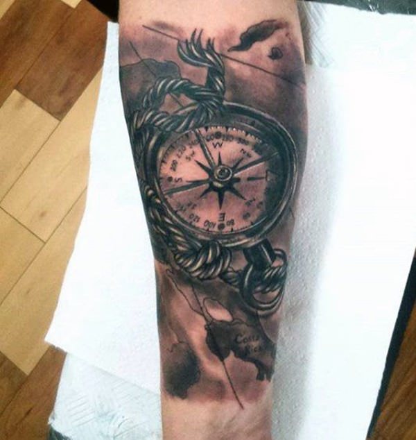 compass tattoo 172