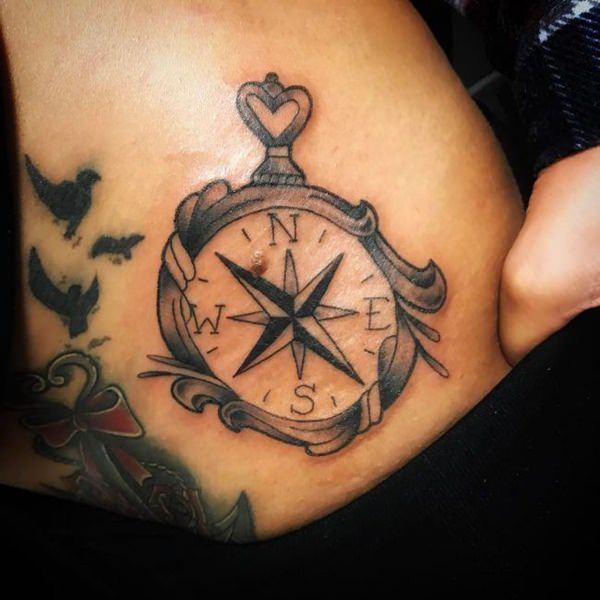 tattoo compass 124