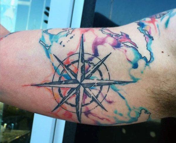 tattoo compass 173