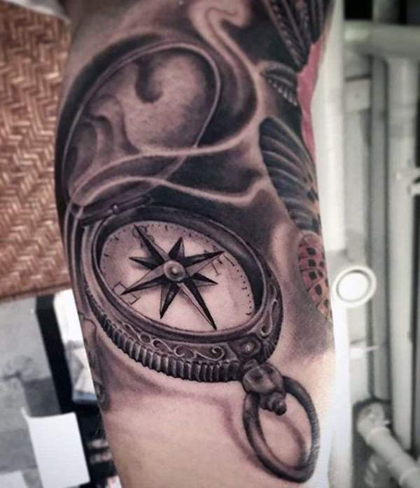compass tattoo 147
