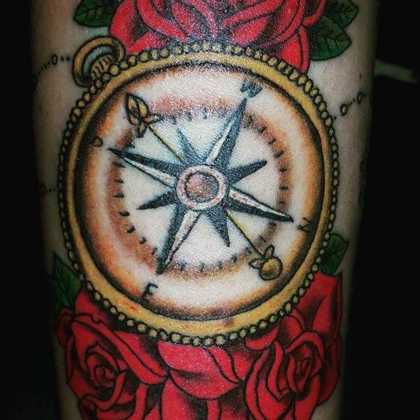 compass tattoo 211
