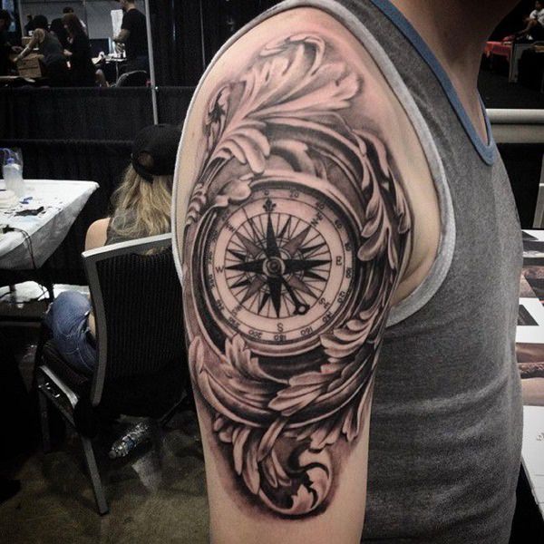 compass tattoo 141