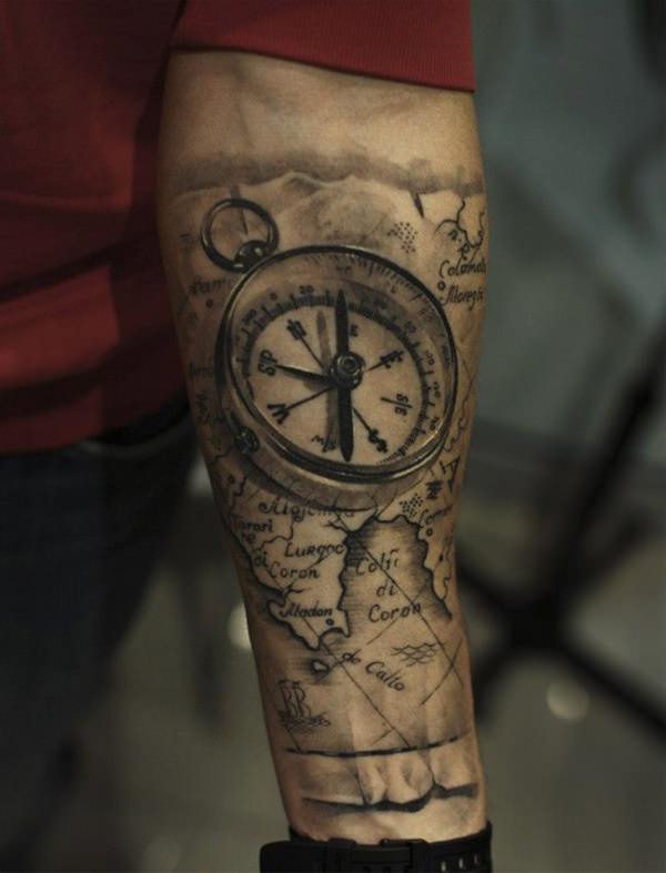 tattoo compass 138