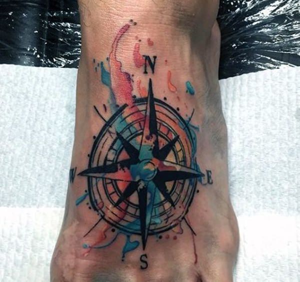 compass tattoo 159