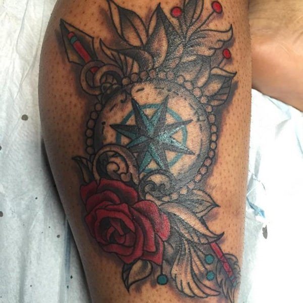 tattoo compass 130