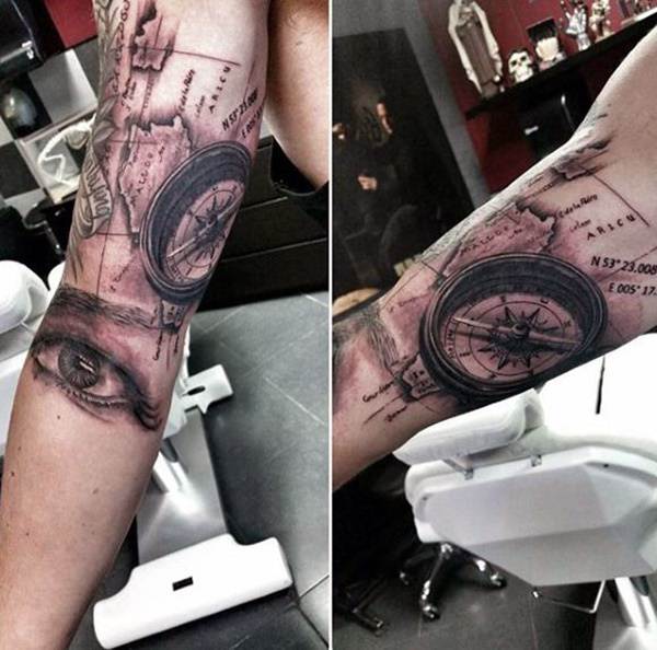 tattoo compass 182