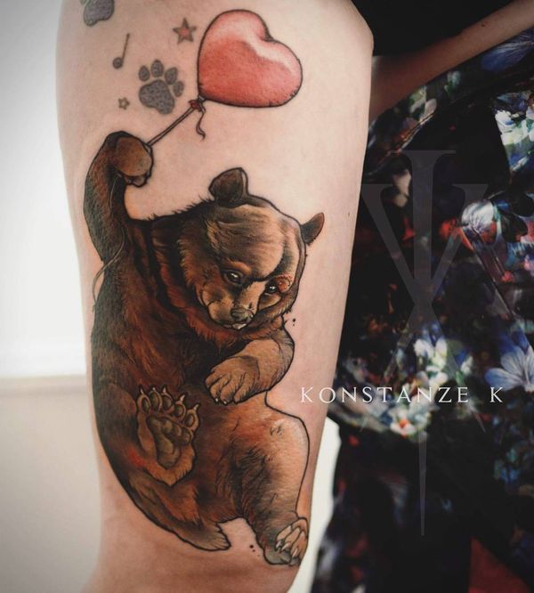 tattoo bear 766