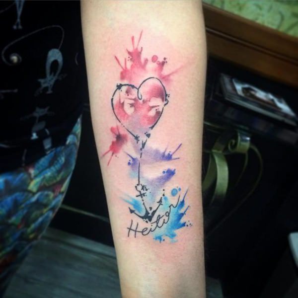 watercolor tattoo 183